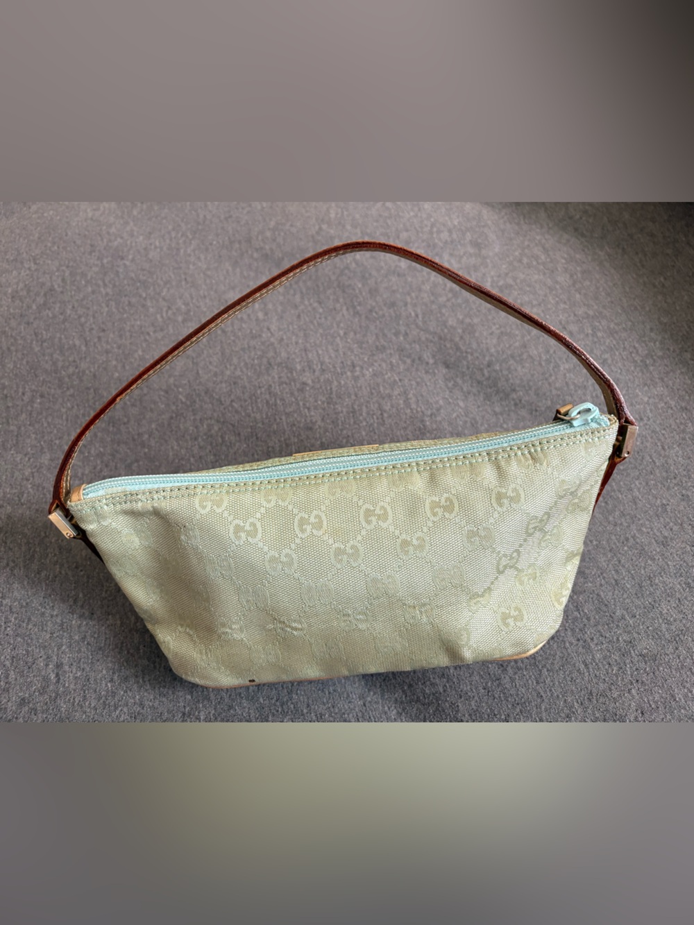 Gucci Monogram boat bag pochette RARE - Picture 2 of 8